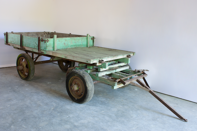 Kipbare platte wagen, Karrenmuseum Essen